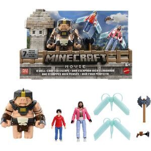 Minecraft -  A Well-Crafted Escape Figure Pack with 3 Brown